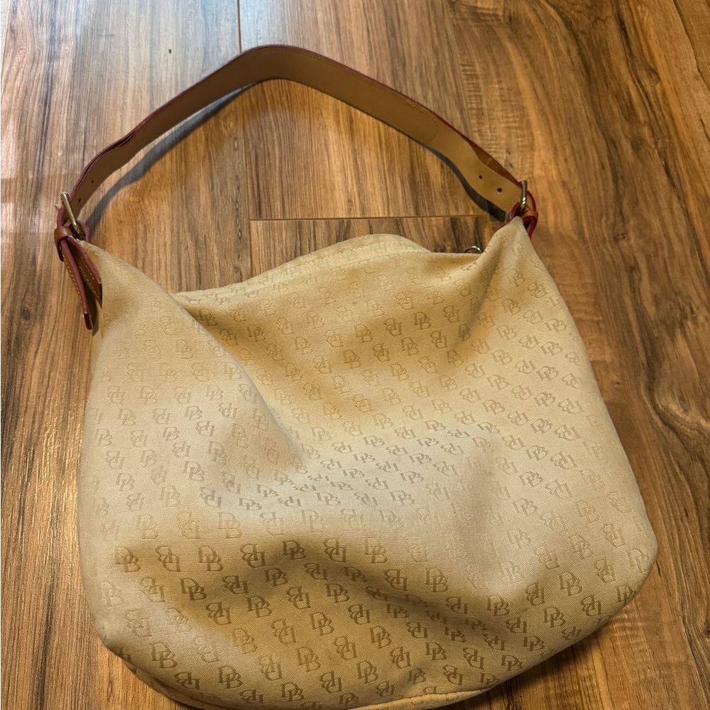 Vintage Dooney & Bourke Tan Shoulder Bag